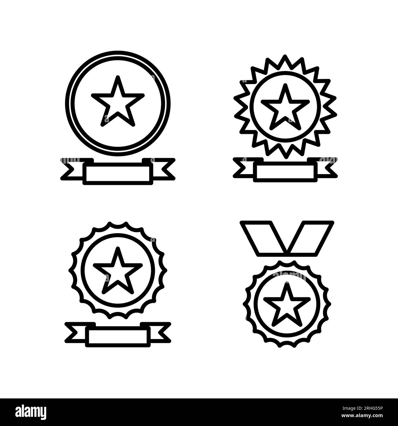 Achieve icon vector. medal icon vector. award. Certificate. approved ...