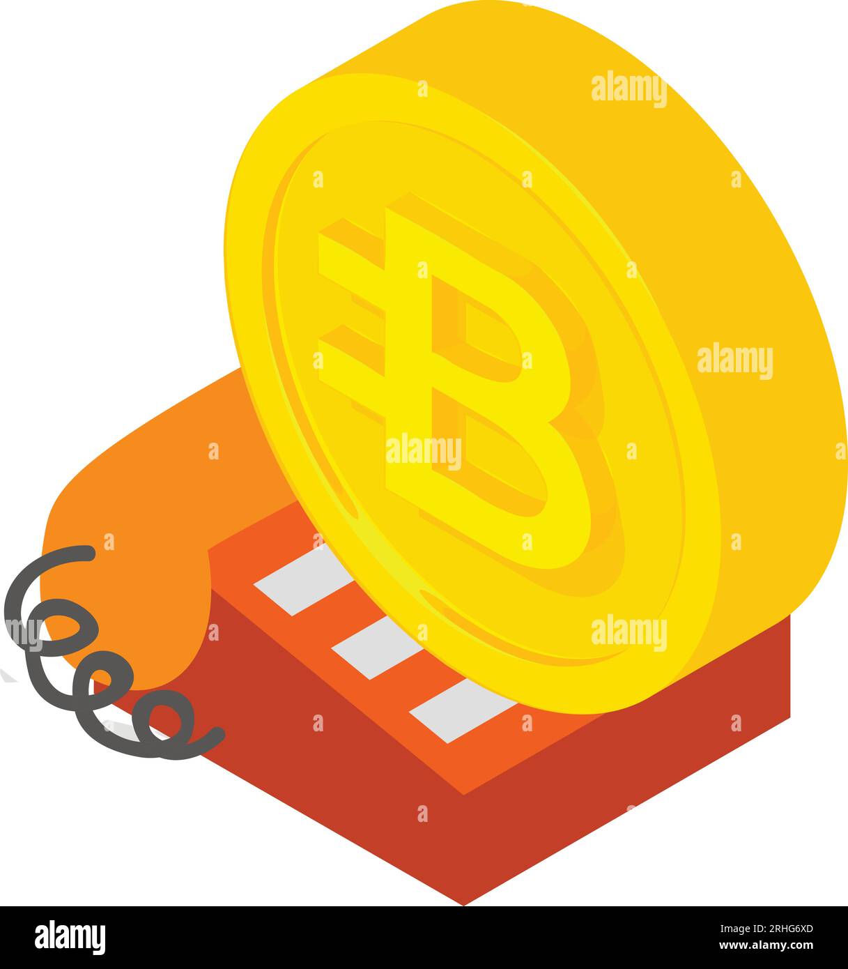 Bytecoin sign Cut Out Stock Images & Pictures - Alamy