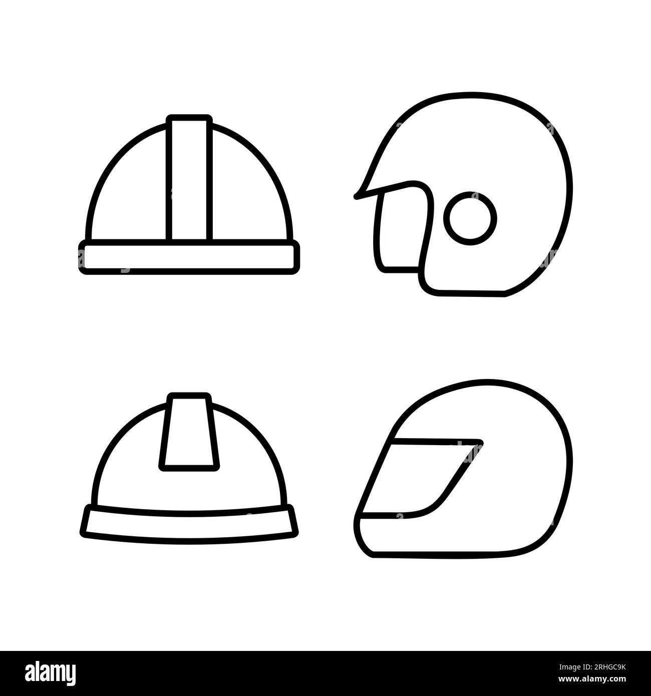 Helmet icon vector. safety helmet icon Stock Vector Image & Art - Alamy