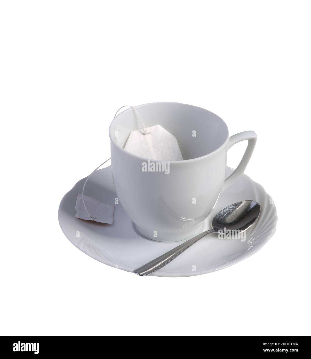 a white teacup with a transparent background Stock Photo Alamy