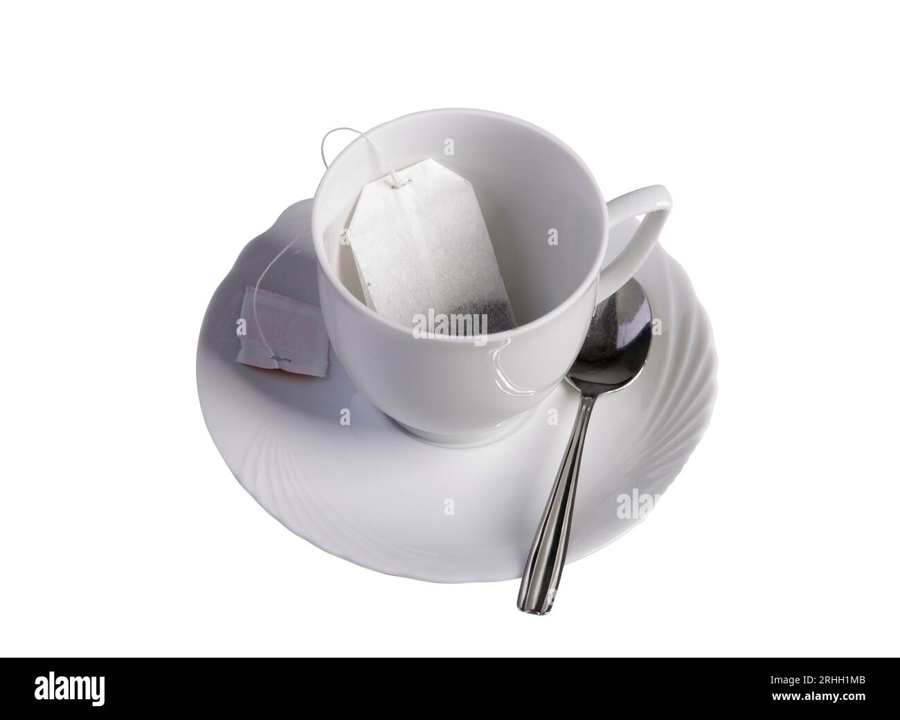 a white teacup with a transparent background Stock Photo Alamy