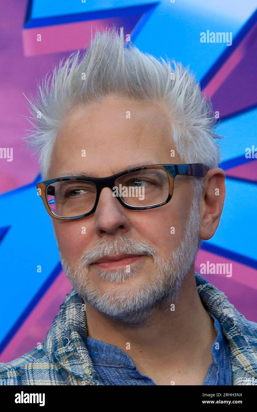 Los Angeles, USA. 15th Aug, 2023. LOS ANGELES - AUG 15: James Gunn at Blue Beetle Los Angeles Premiere at the TCL Chinese Theater IMAX on August 15, 2023 in Los Angeles, CA (Photo by Katrina Jordan/Sipa USA) Credit: Sipa USA/Alamy Live News Stock Photo