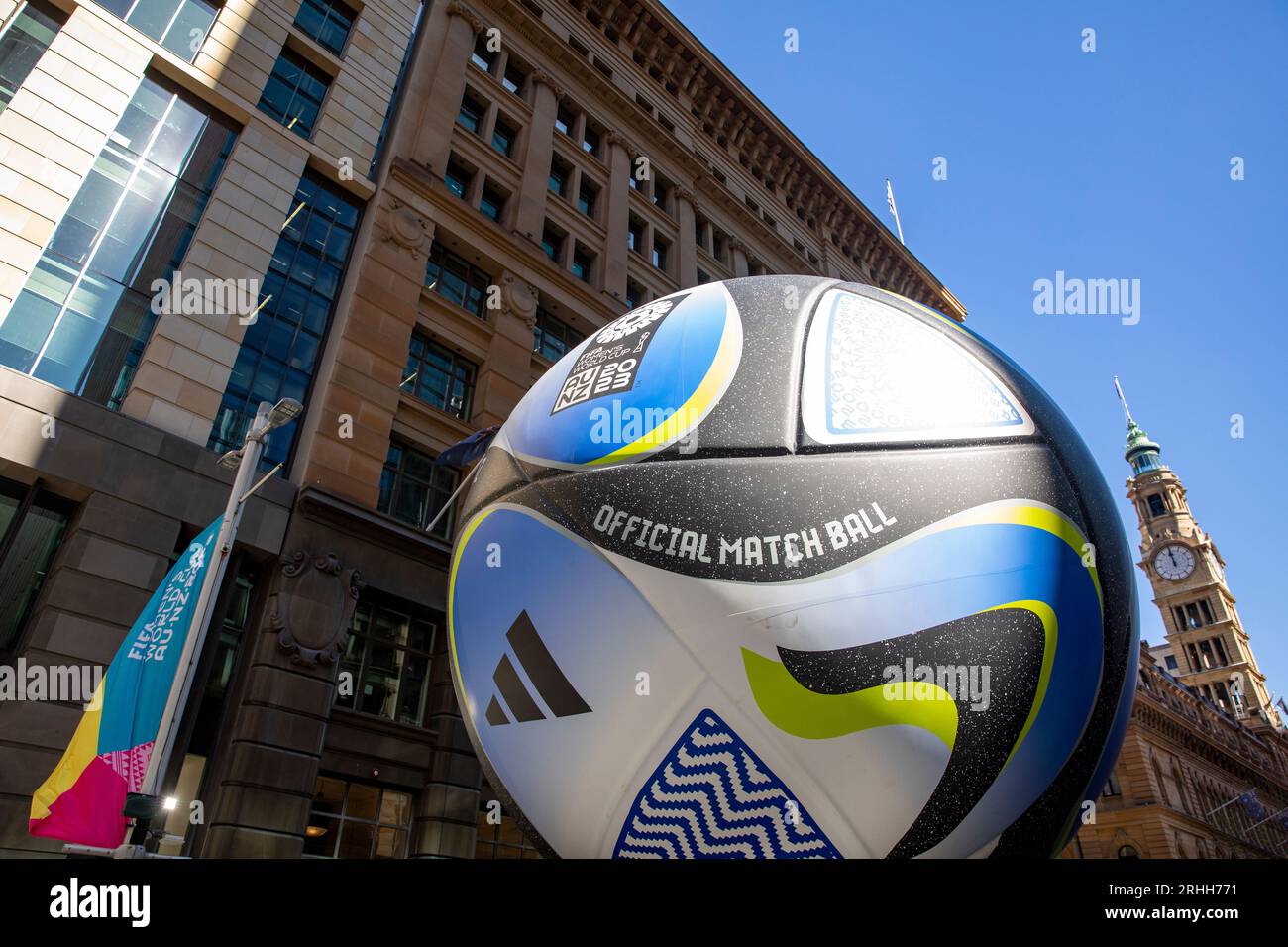 2023 FIFA womens soccer football World Cup, giant replica of official