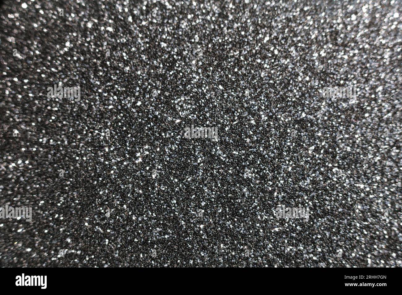 a gray and black glitter texture background Stock Photo