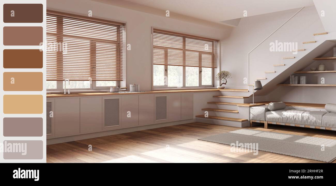Brown and Blue Living Room Design Trends Designers Use - Scandinavian Luxury Interior Design