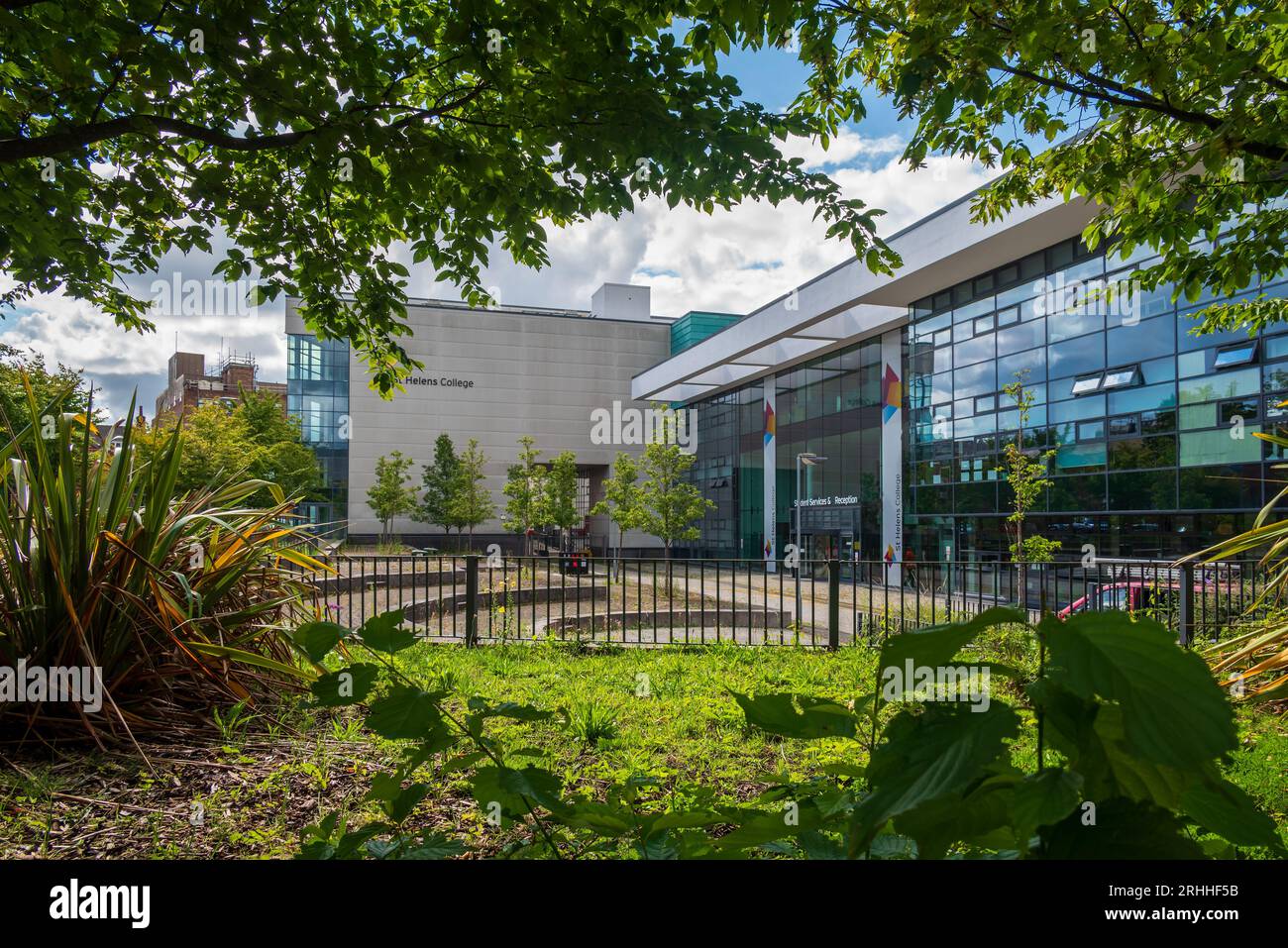 St Helens further education college main buikding. Stock Photo