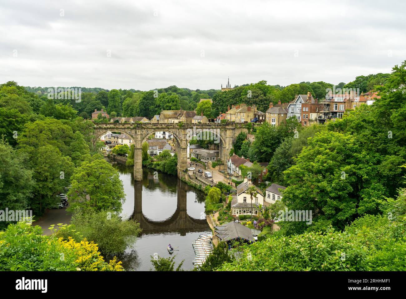 Knaresborough in Nidd Knaresborough, North Yorkshire, England