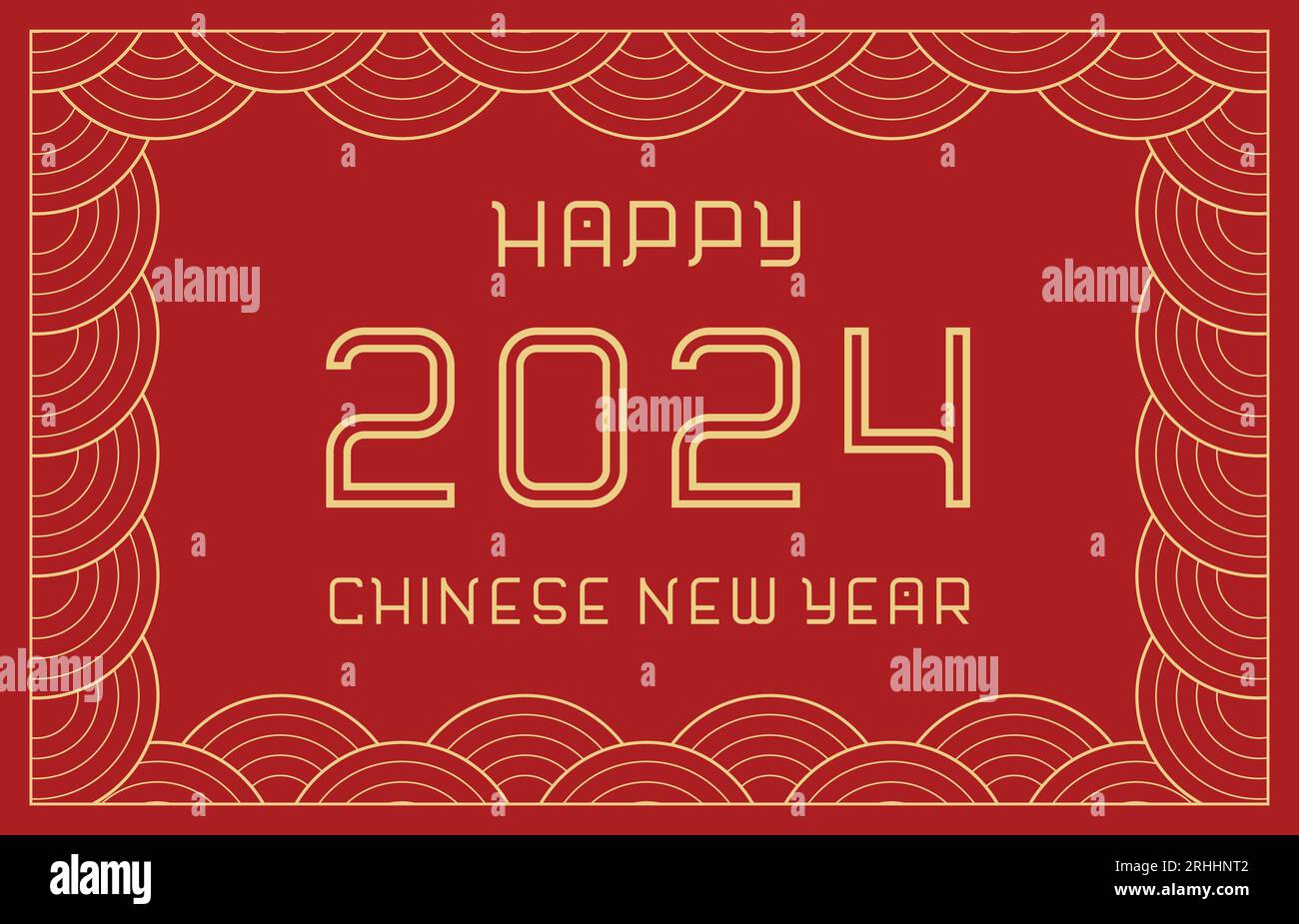Set Of Flat Design Chinese New Year Banners. The Set Can Be used
