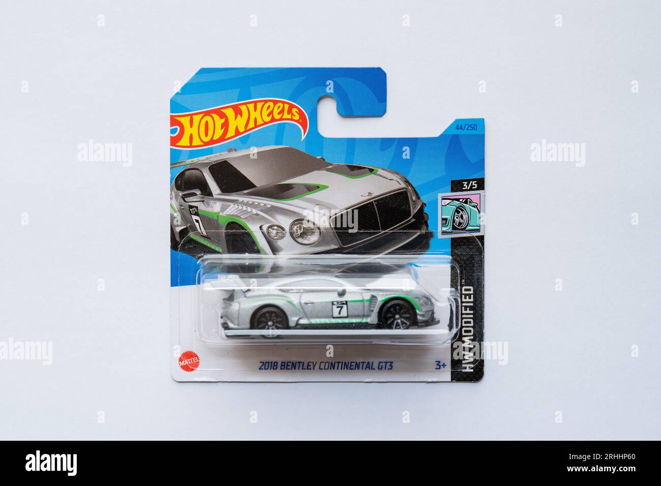 Doha, Qatar August 17, 2023 Pack of Hot Wheels die cast carded car