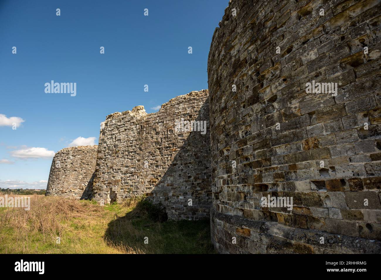 Rye, August 15th 2023: Camber Castle Stock Photo - Alamy