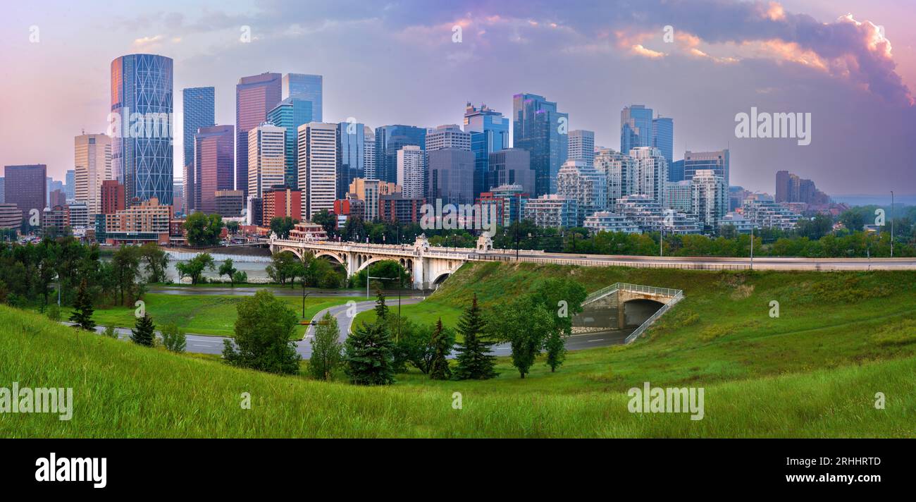 Stampede and calgary skyline hi-res stock photography and images - Alamy