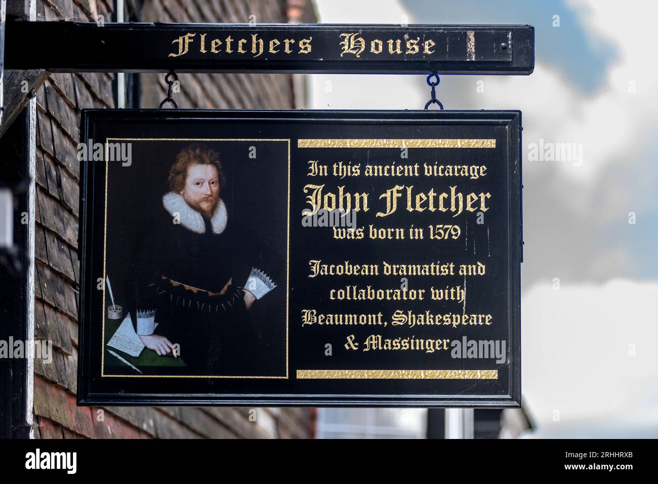 Rye, August 15th 2023 Fletcher's House, the birthplace of John