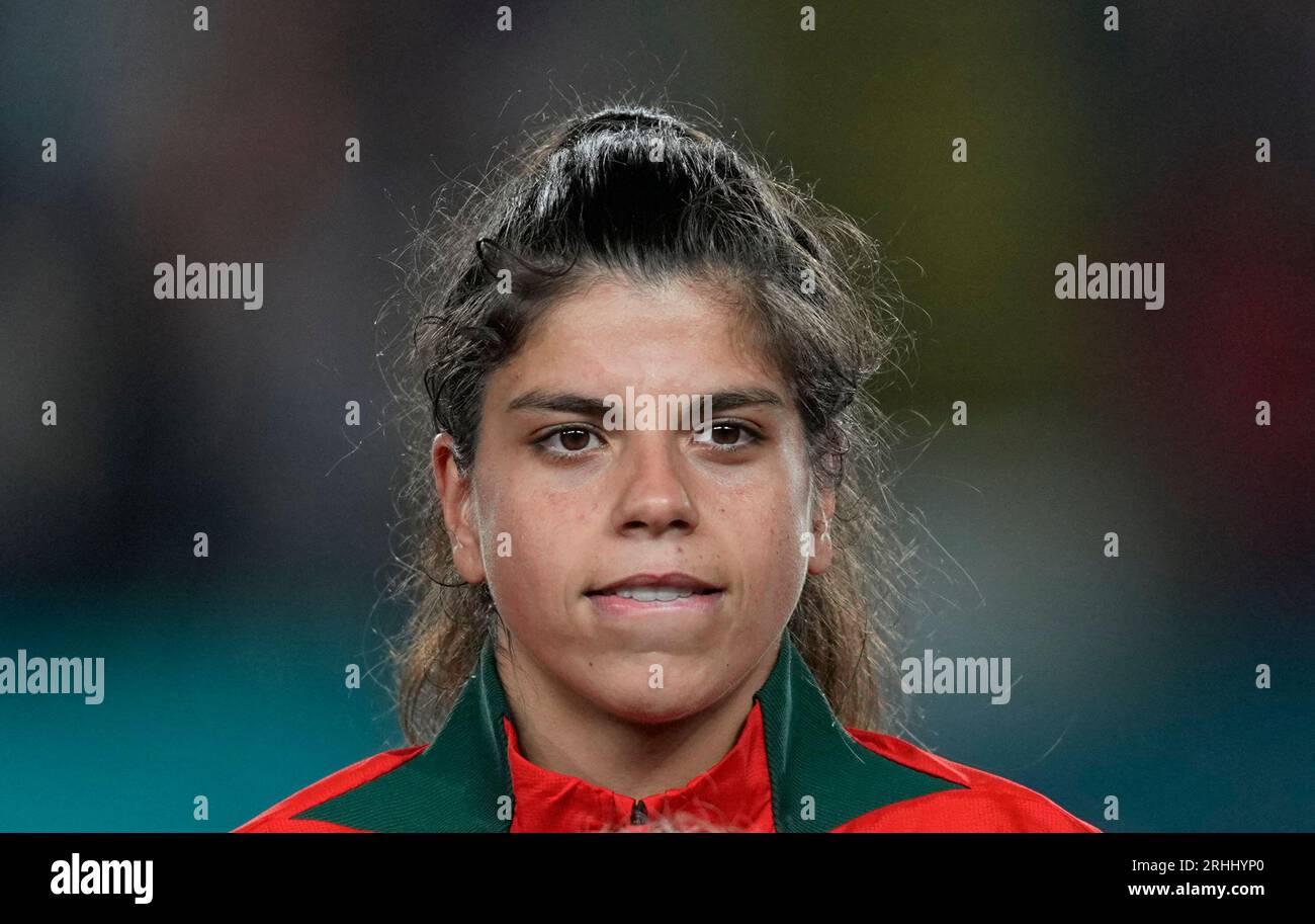 August 01 2023: Pereira Ines (Portugal) looks on during a FiFA Womens World  Cup Group Stage game, Portugal versus USA, at Eden Park, Auckland, New  Zealand. Kim Price/CSM Stock Photo - Alamy