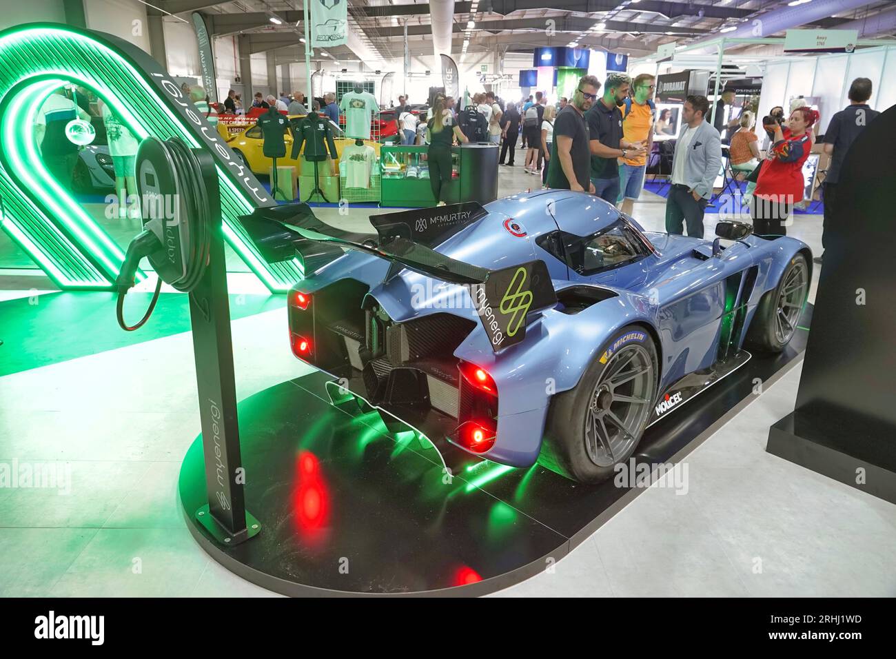 Farnborough, Hants, UK. 17th Aug, 2023. Scenes on the first day of the