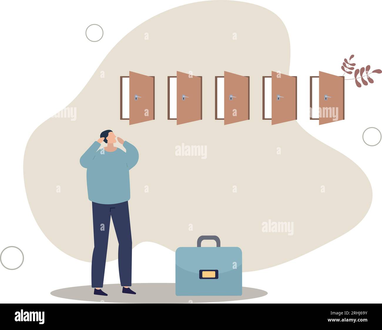 Choosing choices, make decision for career opportunity, alternative pathway, decide for new job