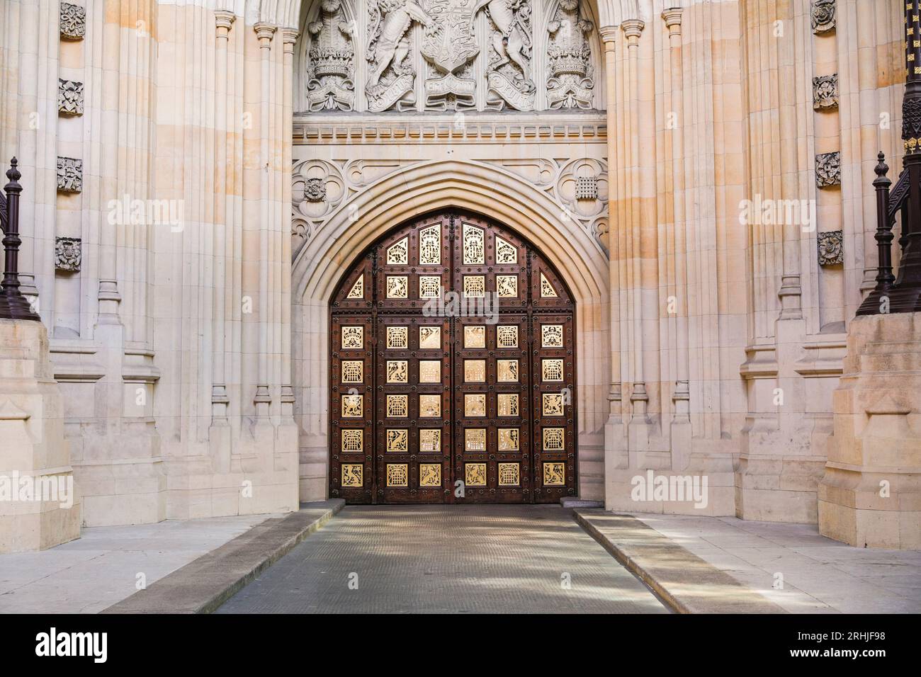 Sovereign's Entrance Gate, used by the Monarch when entering the Palace