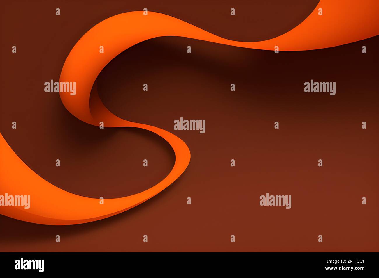 Abstract orange geometric background. Dynamic shapes composition ...
