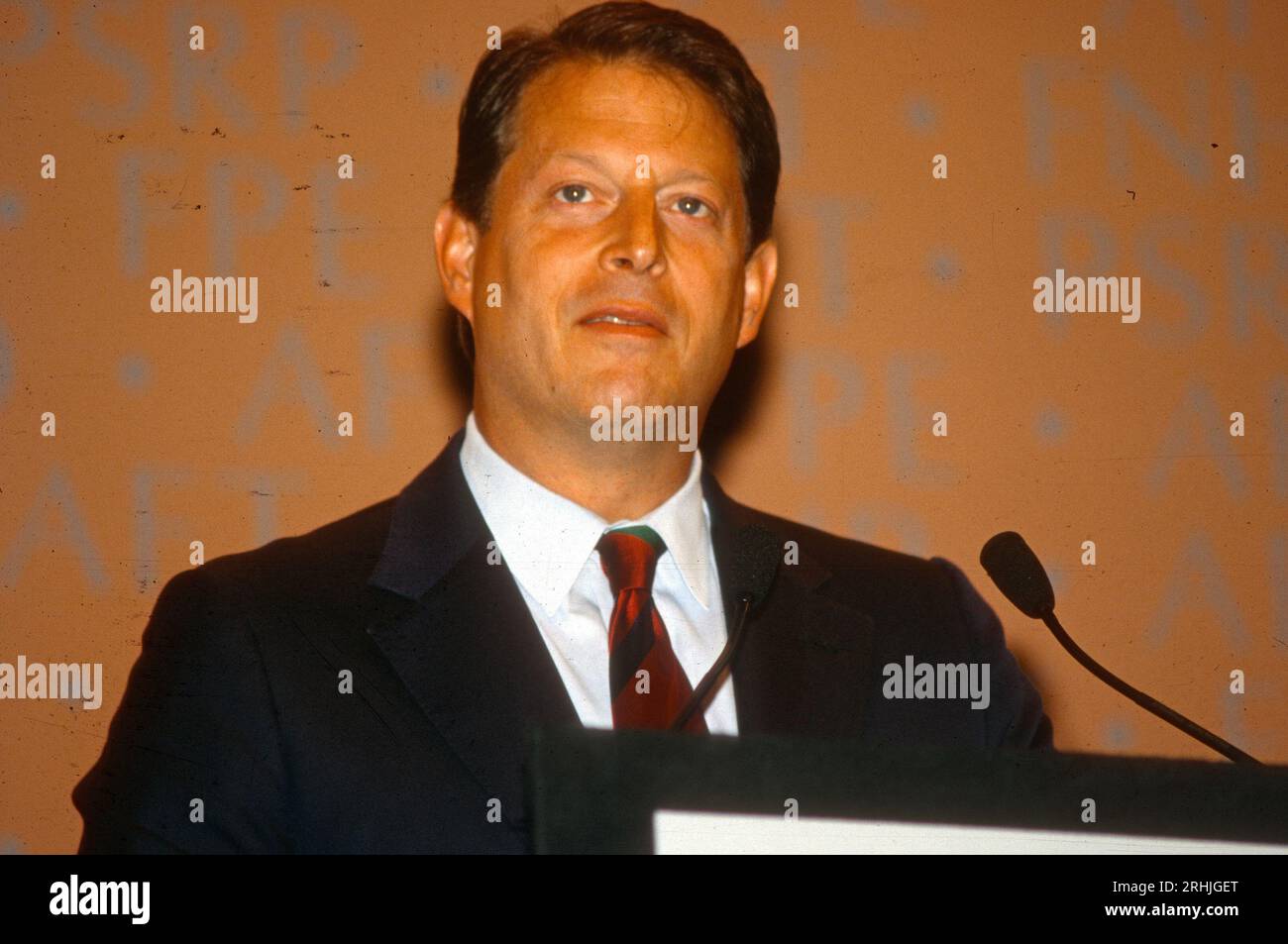 Albert P. Gore, Vice President of the United States, 1994, Vintage Photograph Stock Photo