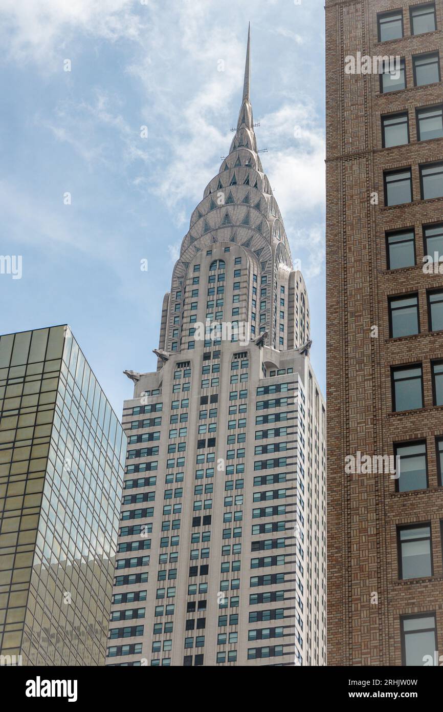 Chrysler Building Art Deco skyscraper, Manhattan, New York City, USA Stock Photo Alamy