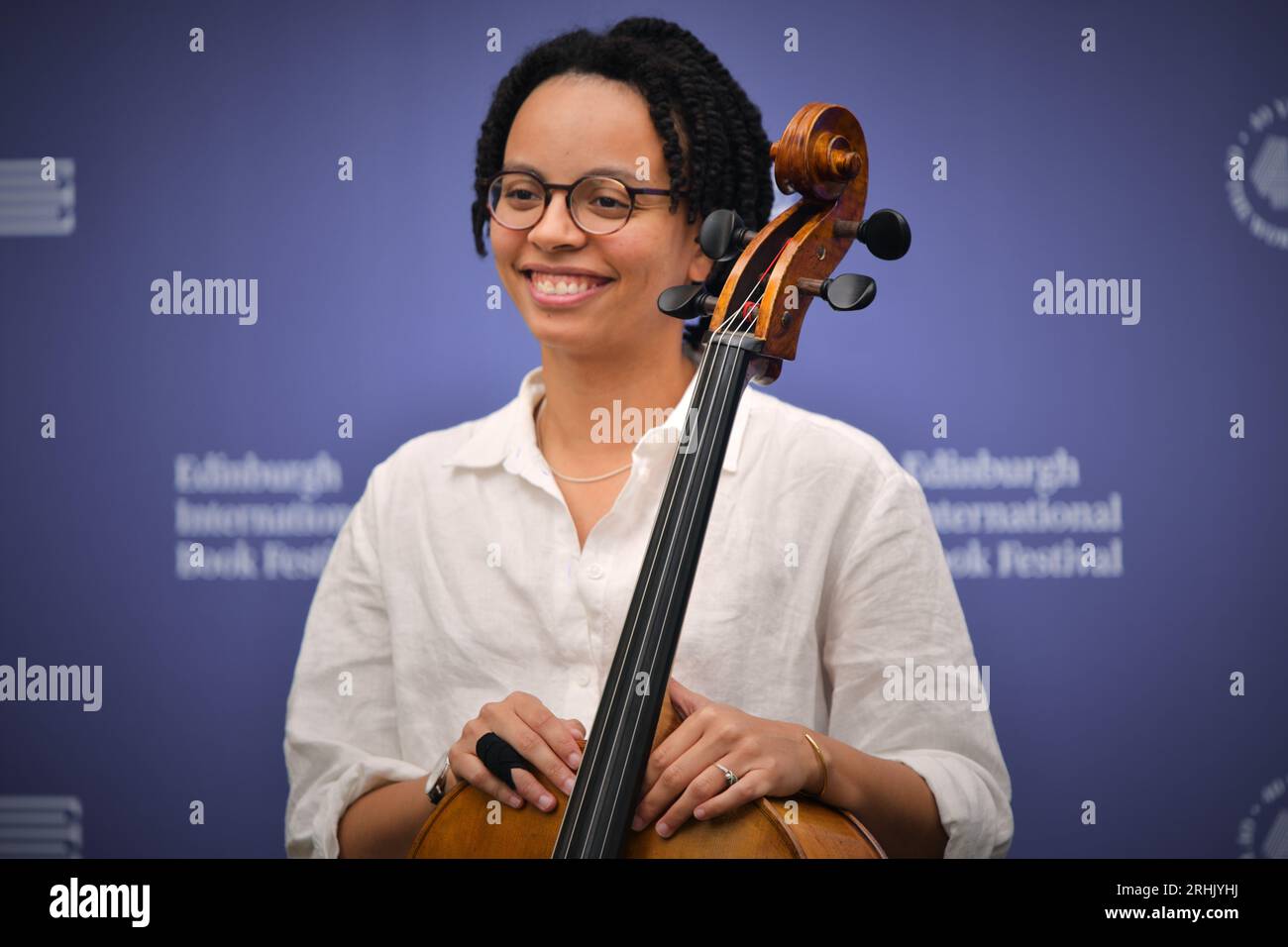Simone Sears Edinburgh Scotland, UK 17 August 2023. Simone Seales at the Edinburgh ...