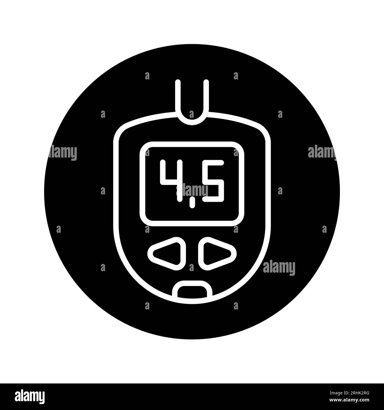 Test diabetes Black and White Stock Photos & Images - Alamy