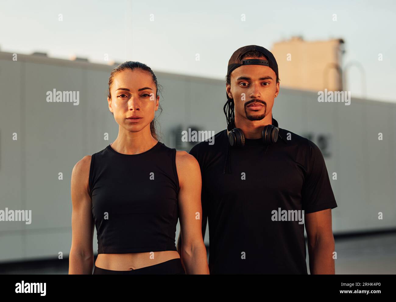 Black female athletes hi-res stock photography and images - Alamy