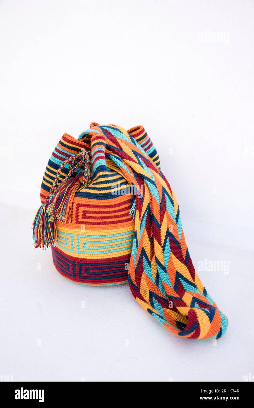 Wayuu handmade bag from Colombia Stock Photo - Alamy
