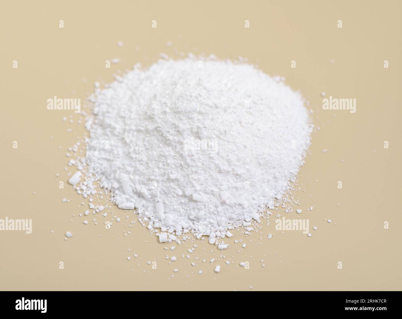 Pharmaceutical Arginine L isomer on baige background. Stock Photo