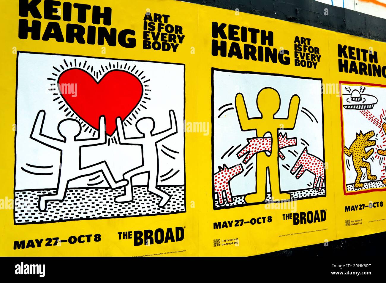 KEITH HARING Posters to presents the firstever The Broad Museum