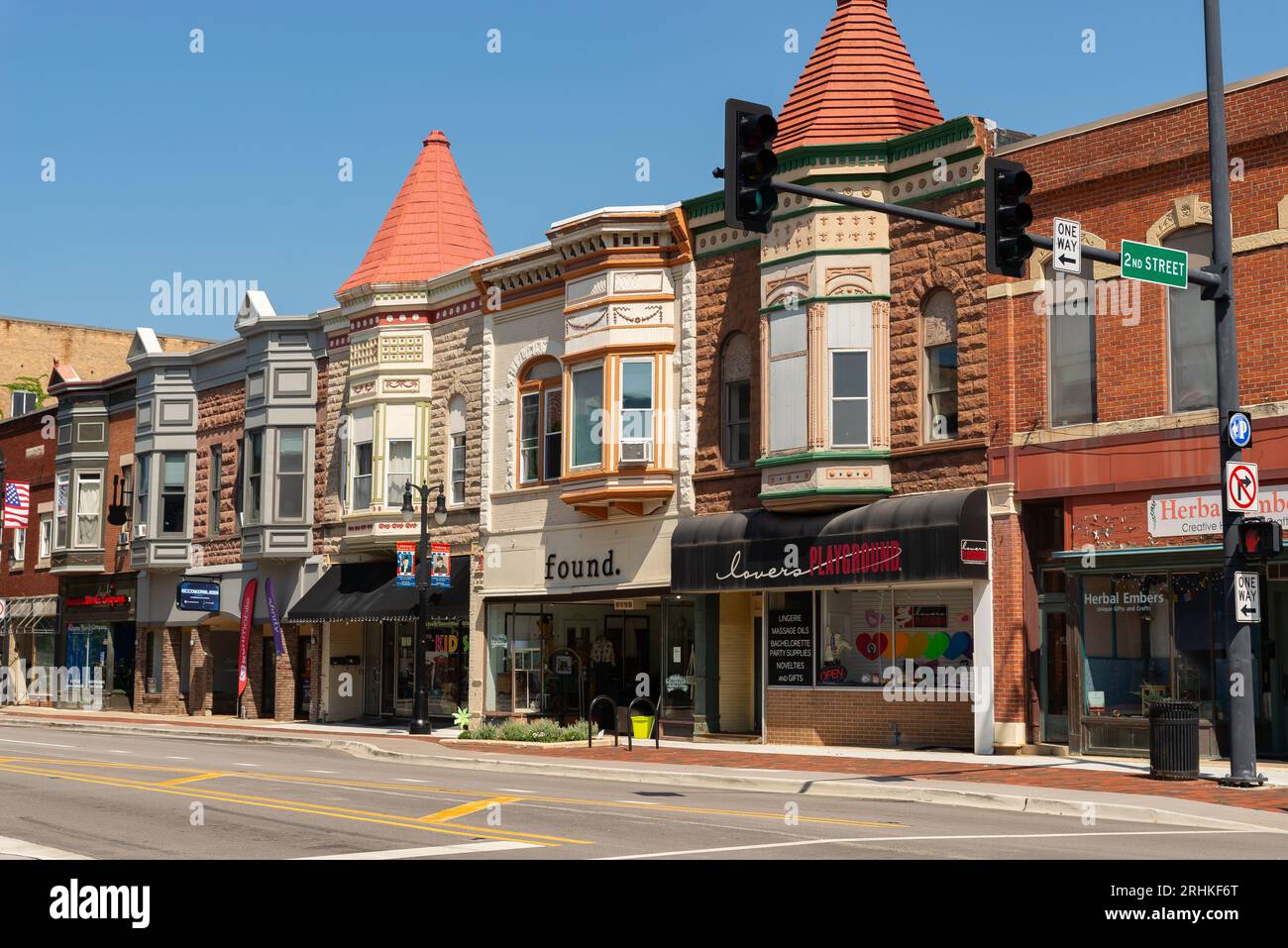 DeKalb, Illinois - United States - August 15th, 2023: Exterior of ...