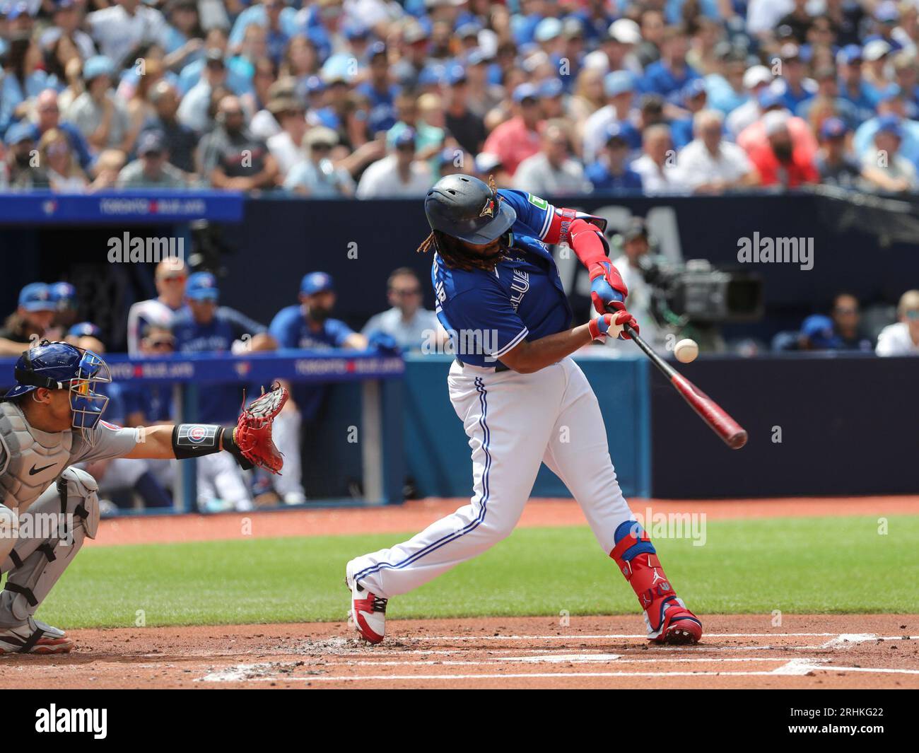 Toronto, Canada. 13th Aug, 2023. Chicago Cubs second baseman