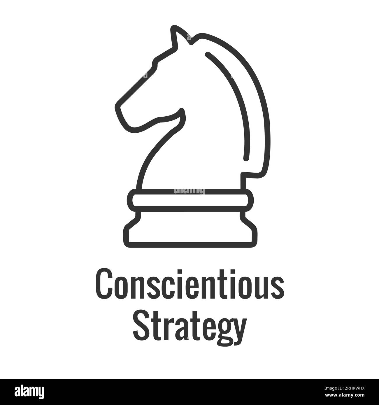 Business and Corporate Ethics Showing Company Values Icon with Single