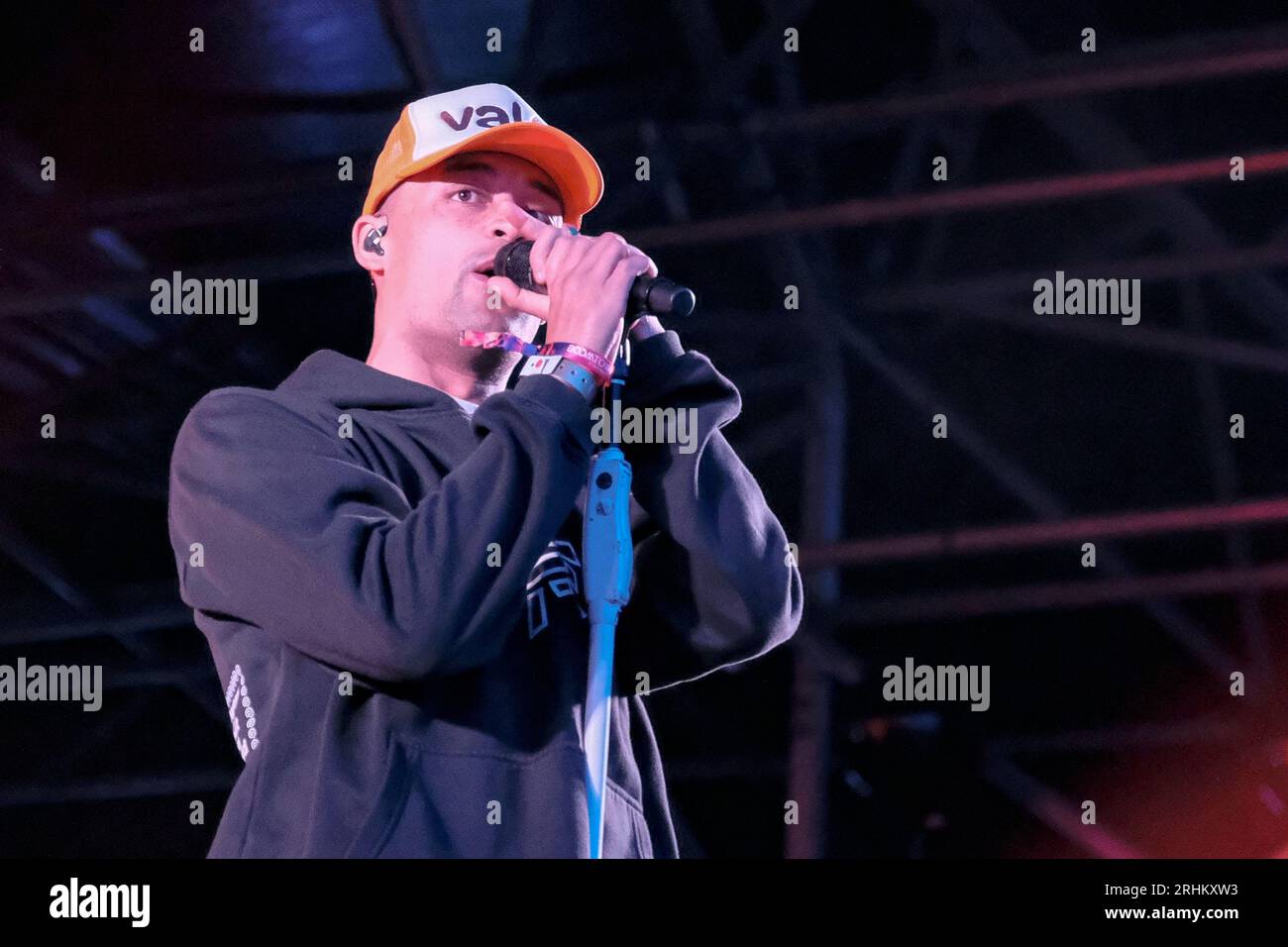 Winchester UK 13th Aug 2023 English Hip Hop Musician Benjamin winchester-uk-13th-aug-2023-english-hip-hop-musician-benjamin