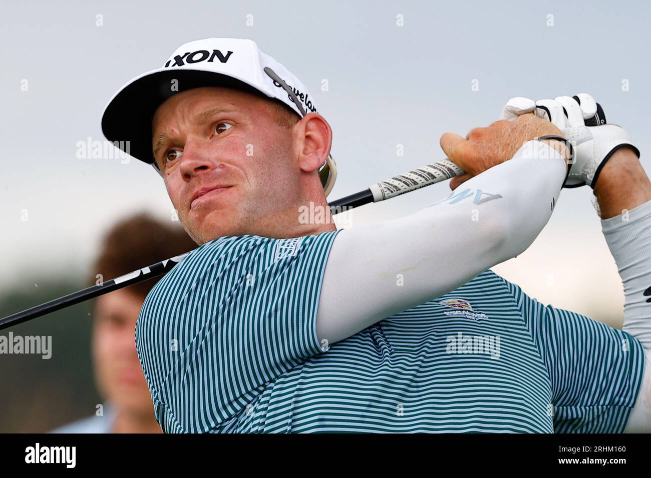 JACKSON TOWNSHIP, NJ AUGUST 17 Jared Wolfe of the United States tees