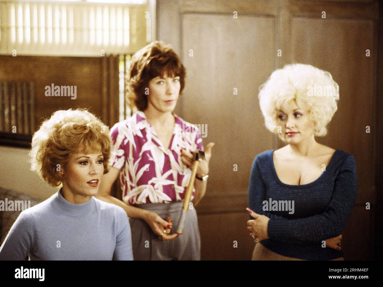 Jane Fonda, Lily Tomlin, Dolly Parton, '9 to 5' (1980) (aka Nine to Five) Photo Credit: 20th Century Fox Stock Photo