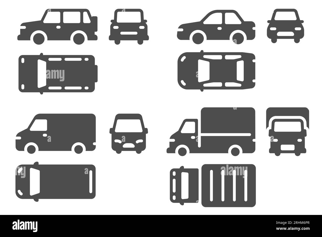 Car isolated side angle Stock Vector Images - Alamy