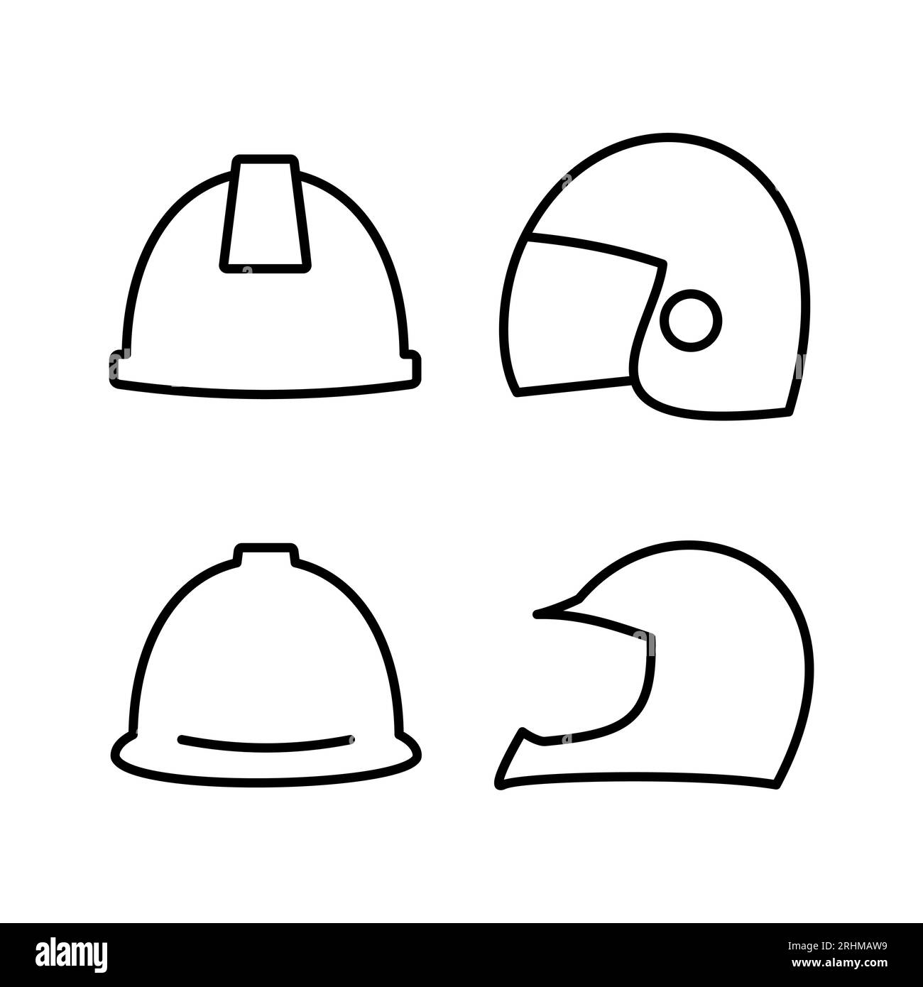 Helmet icon vector. safety helmet icon Stock Vector Image & Art - Alamy