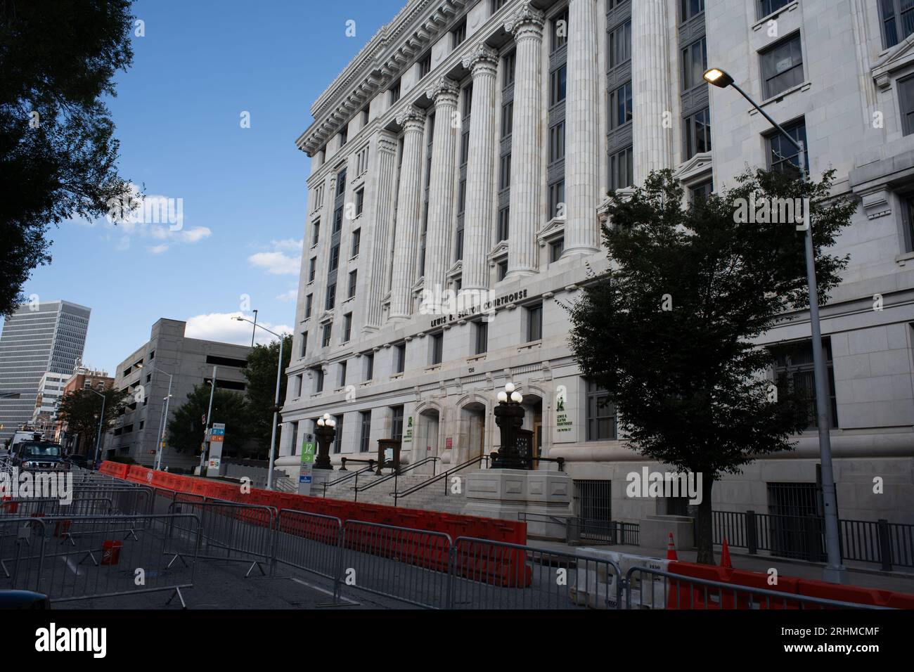 Fulton County courthouse in Atlanta The indictments against