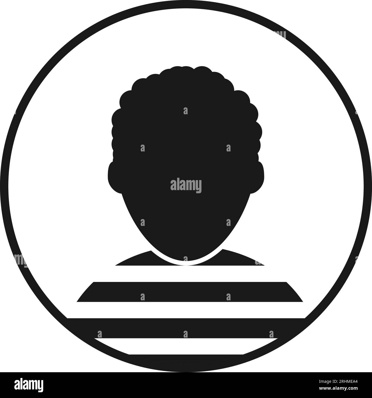 Prisoner icon vector illustration symbol design Stock Vector Image ...