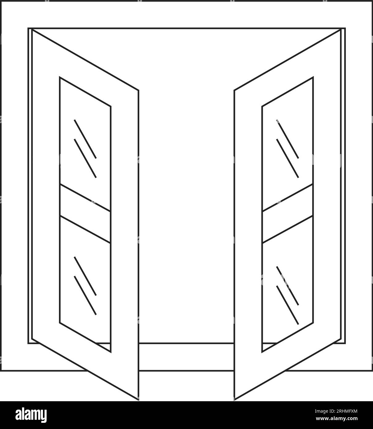 Window icon vector illustration symbol design Stock Vector Image & Art