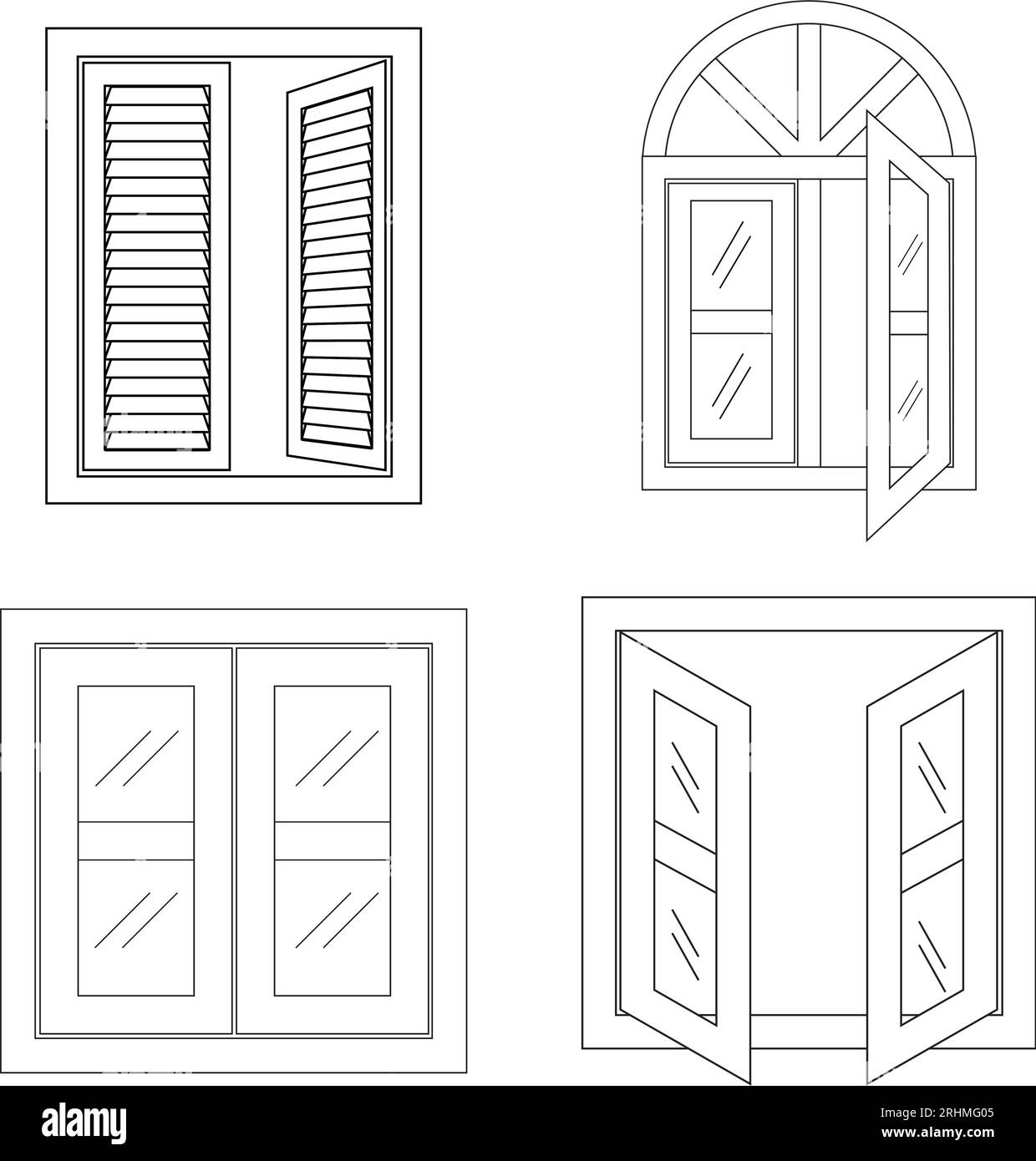 Window icon vector illustration symbol design Stock Vector Image & Art