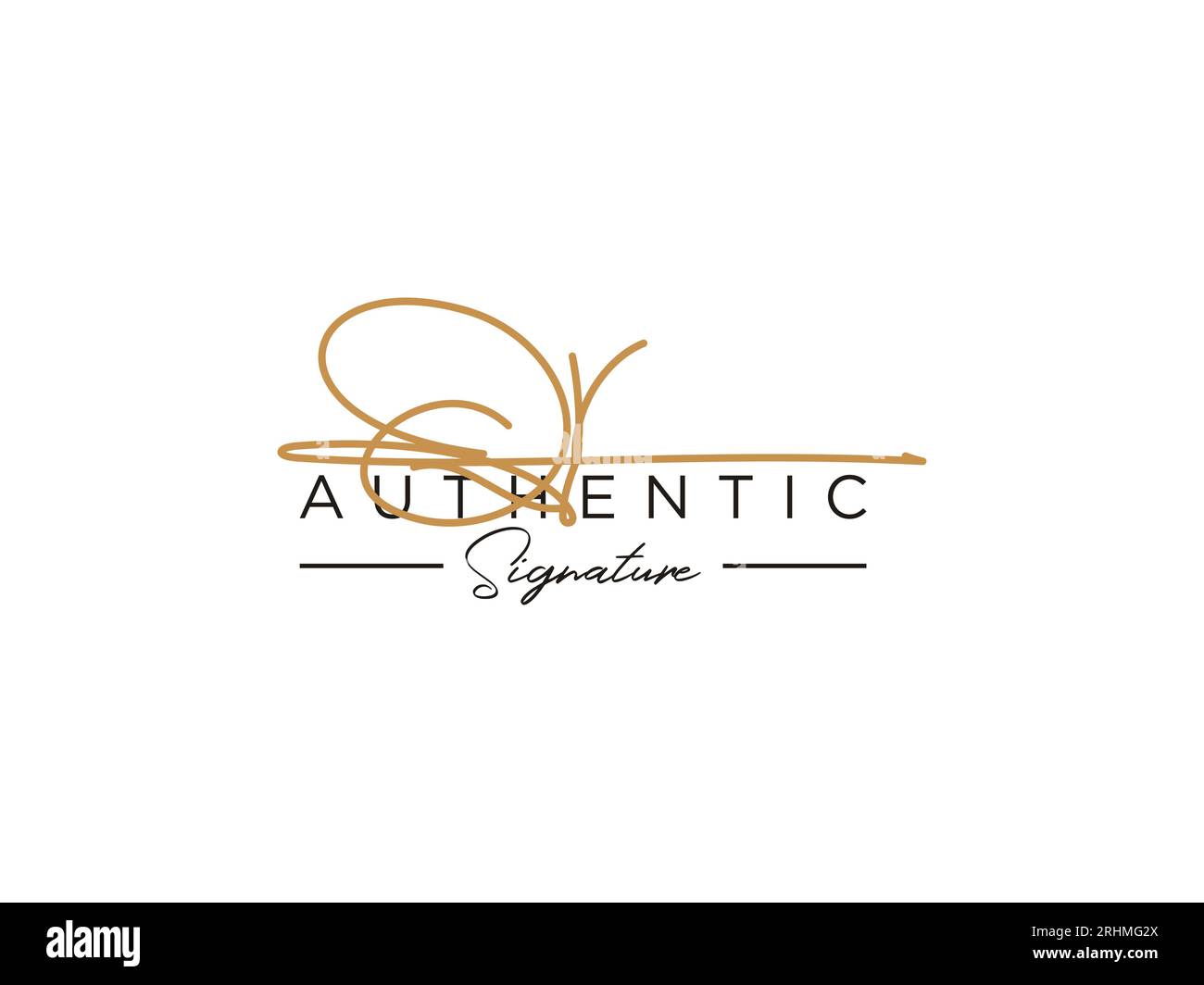 QR Signature Logo Template Vector Stock Vector Image & Art - Alamy