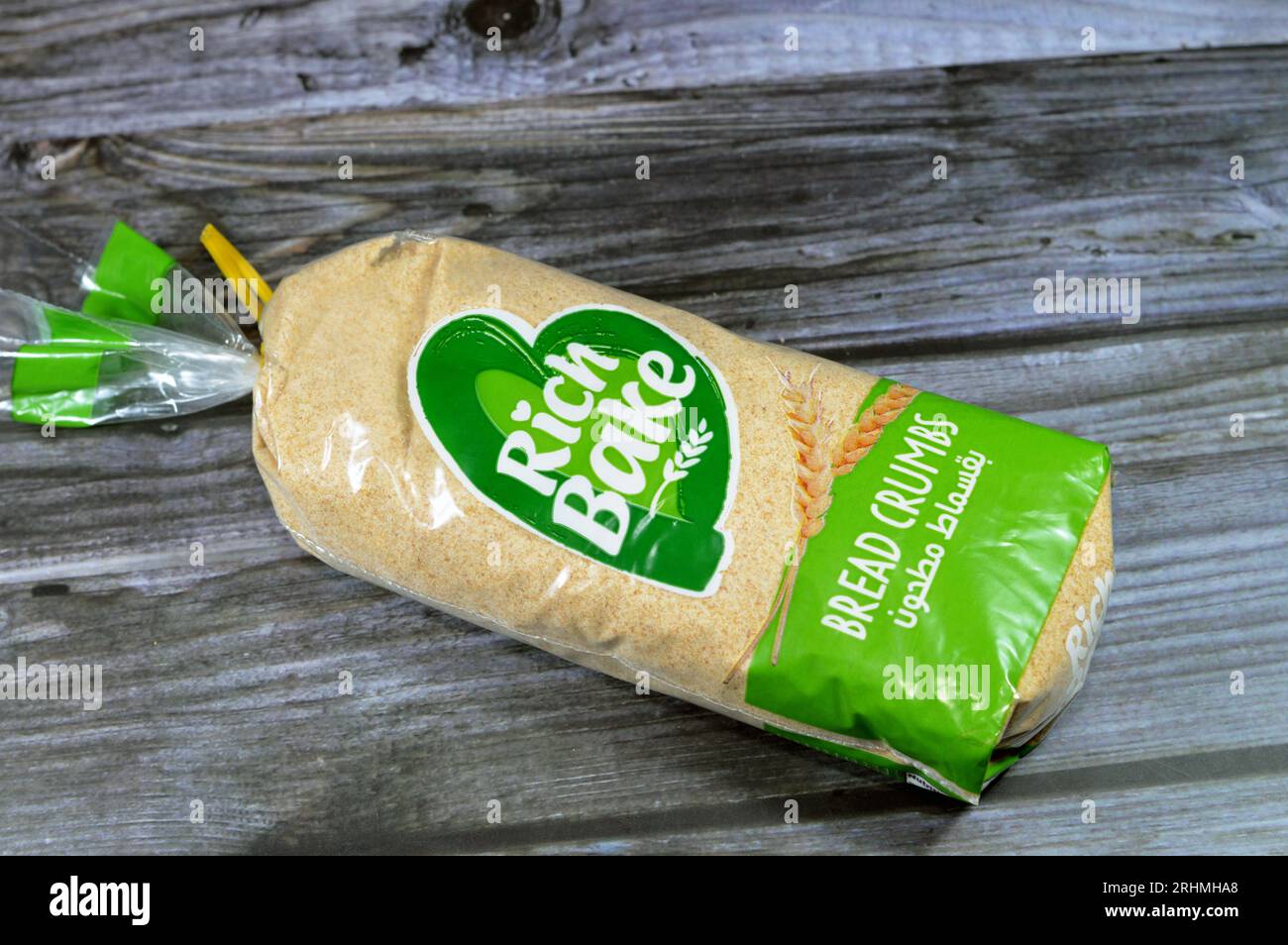 Cairo, Egypt, July 29 2023 Rich bake bread crumbs, for crunchy snacks