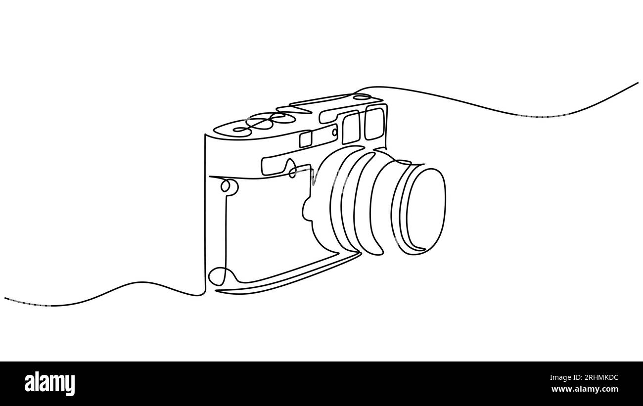 Simple Camera Lens Drawing