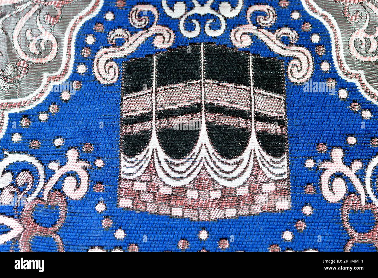 A prayer rug or prayer mat is a piece of fabric, sometimes a pile