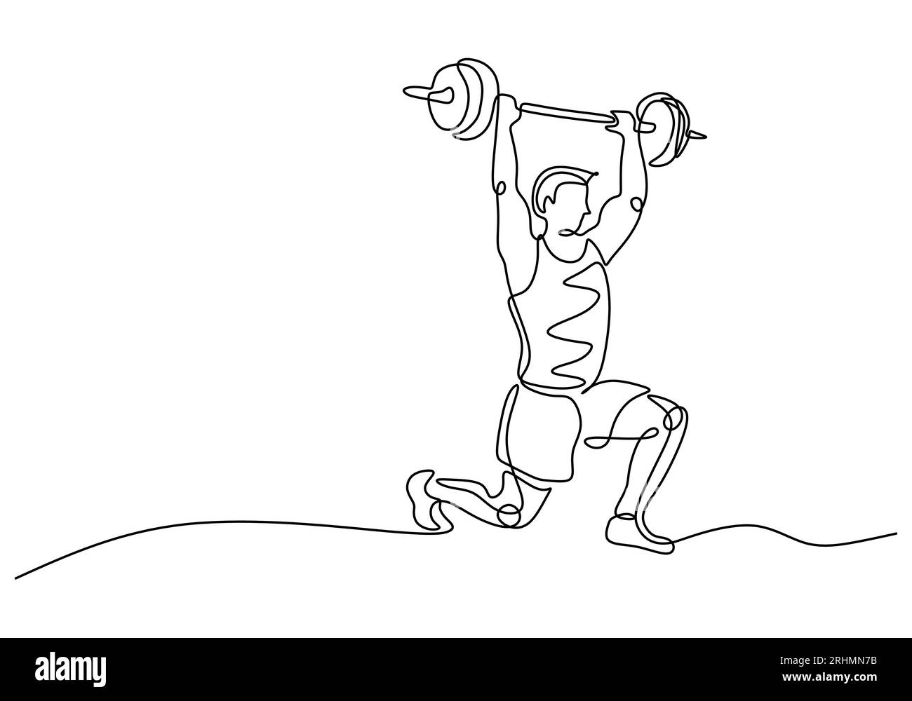 weight-training-drawing-fitness-people-sport-continuous-line-art