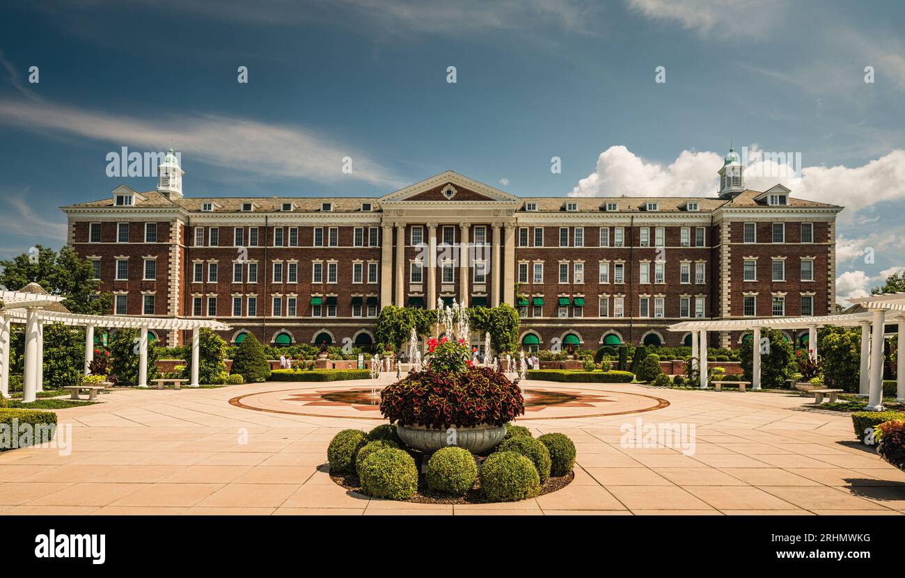 Roth Hall Anton Plaza The Culinary Institute of America   Hyde Park, New York, USA Stock Photo