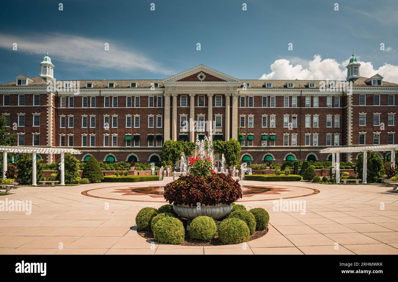 Roth Hall Anton Plaza The Culinary Institute of America   Hyde Park, New York, USA Stock Photo