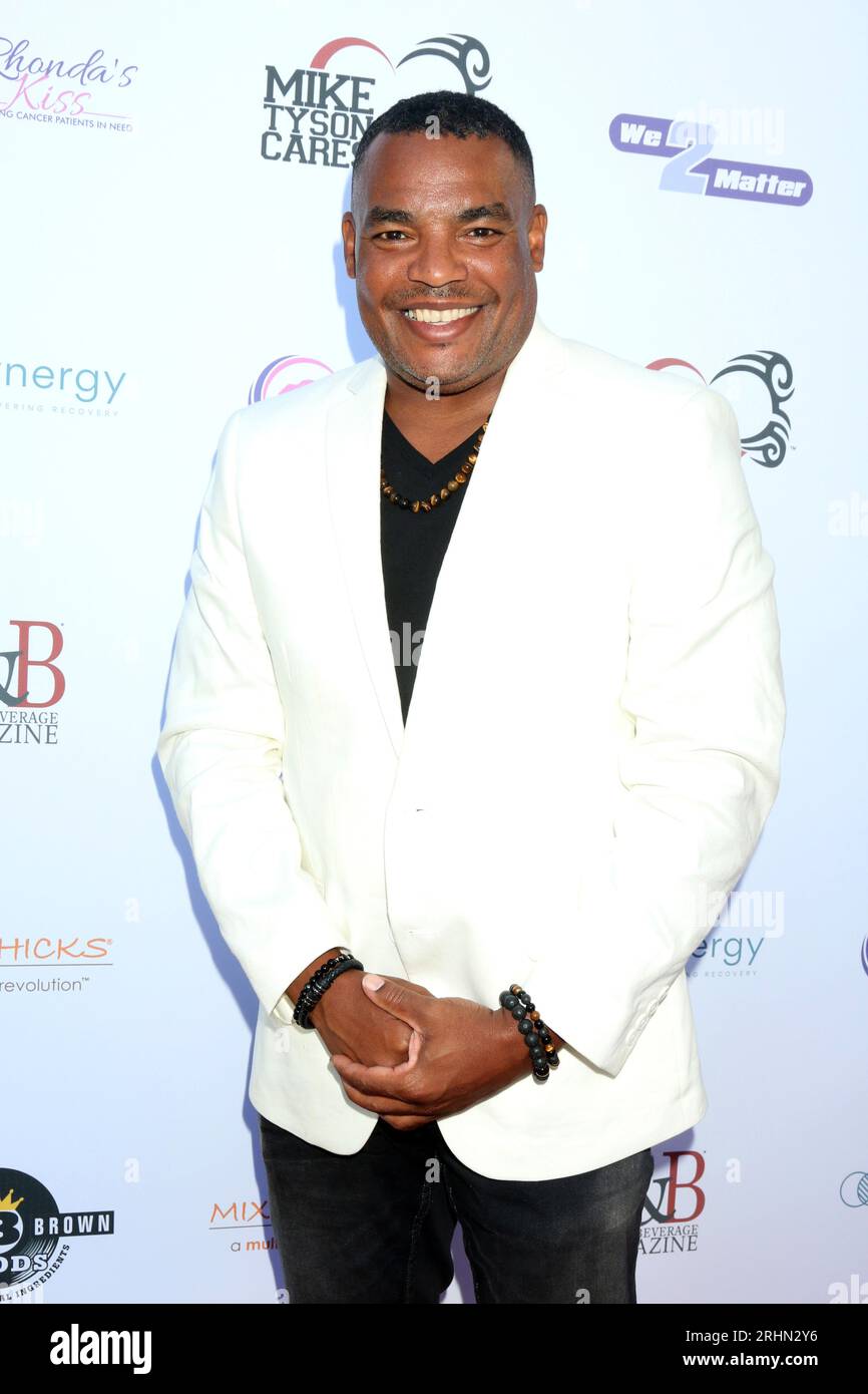 Beverly Hills, USA. 17th Aug, 2023. LOS ANGELES - AUG 17: Ray Leonard Jr at the Mike Tyson Cares And We2Matter Host 100 Women Matter Celebrity Fundraiser Gala at the Morgan Stanley Building on August 17, 2023 in Beverly Hills, CA (Photo by Katrina Jordan/Sipa USA) Credit: Sipa USA/Alamy Live News Stock Photo