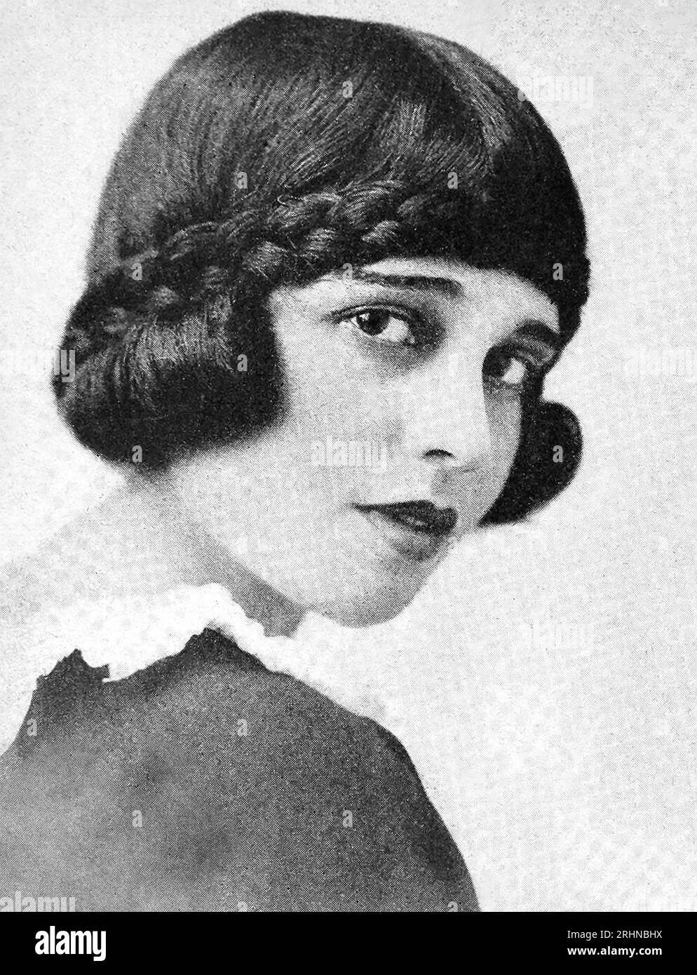 ANITA LOOS (1888-1981) American film actress and novelist in 1916 Stock Photo